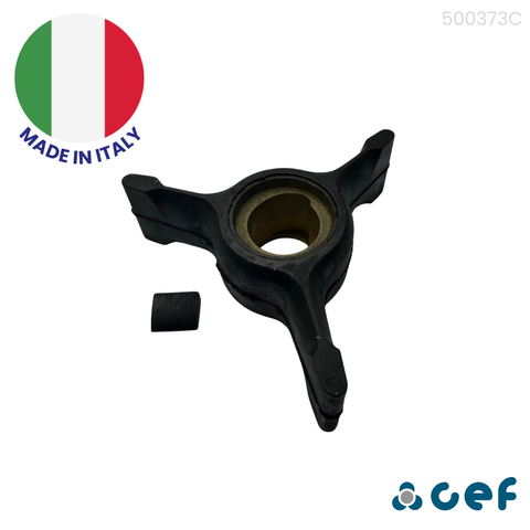 Impeller J/E 40-75 1995 & Up Large Gear Case Wedge Key 3 Blade