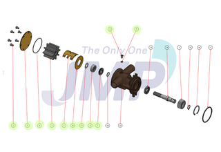 Minor Kit - Volvo JPR-V1000 (Will Not fit OEM Pump)