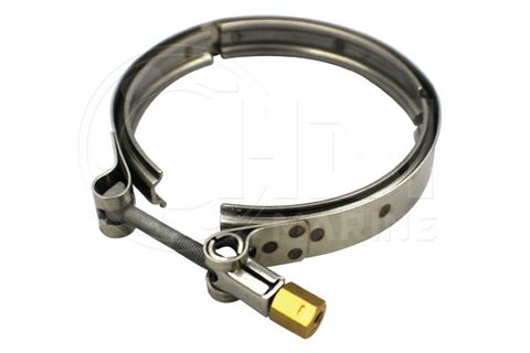 Yanmar Stainless turbo V Clamp large diameter