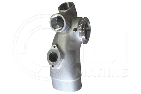 Mercruiser Stainless Mixing Elbow 2.8L, D254, D3.6L, D4.2L