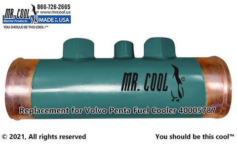 Volvo Fuel Cooler D4 D6 (Re-engineered)