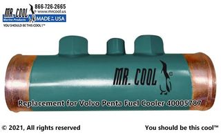 Volvo Fuel Cooler D4 D6 (Re-engineered)