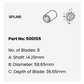 Impeller Jabsco 11979-0001