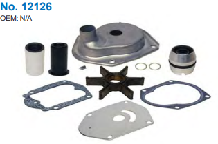 Complete Water Pump Kit Merc  25-50 2 & 4 Stroke