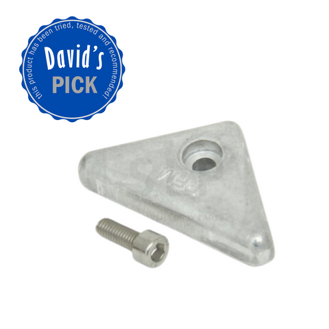 Volvo Penta Transom Aluminum Anode DP290 Triangular Drive