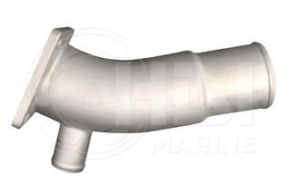 Yanmar 3JH2E Exhaust Mixing elbow (1" inlet 2" outlet)