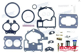Carburetor Kit MerCarb 4-cyl,  V6, V8,  120-230Hp , GM , MIE , 2-Bbl Carbs