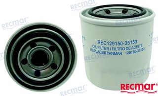 Yanmar Oil Filter - 4JH DTE, HTE, HTZ, 4JH3, 4JH5E