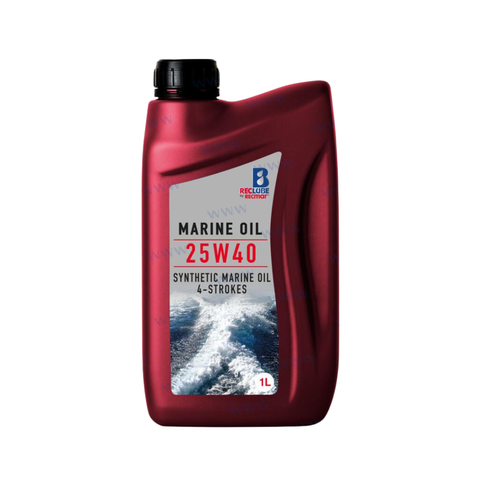 Reclube 25W40 Synthetic Blend Marine Oil 1Ltr