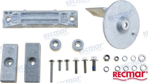 Honda F60 Aluminium Anode Kit