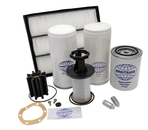 Volvo Service Kit - D6 (Small Impeller)