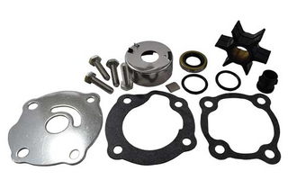 Complete Water Pump Kit J/E 18-28 2 Cyl Cross Flow