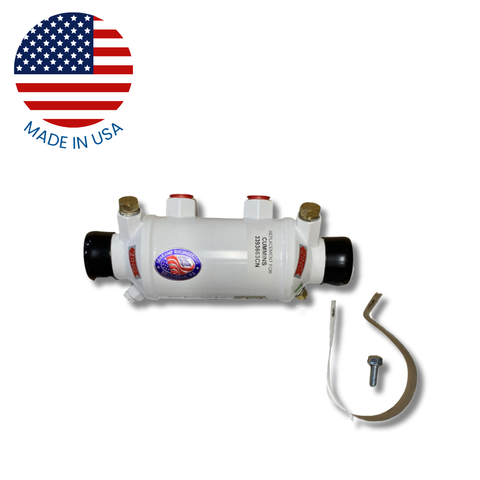 Cummins Oil Cooler 6 1/2 Body X 3 X 1 3/4 ends