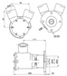 Mercruiser  VM 4.2 & CMD 4.2  Raw Water Pump