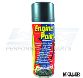 Engine Paint Yamaha Metalic Blue Silver 85-90