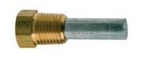 Engine Anode Complete 1/4 Plug - 1 3/4"L X 3/8W 5/15 Anode Thread