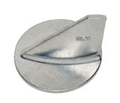 Mercury/Mariner & Mercruiser Trim Tab Zinc Anode