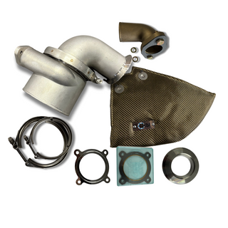 Cummins QSB 6.9, QSC 8.3 Exhaust Elbow (With Blanket & Clamps)