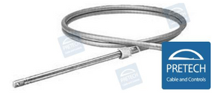 Rotary S/S Steering Cable 13FT St/St