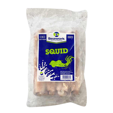 Seawork Frozen Squid 1KG Block