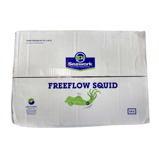 Seawork Freeflow Frozen Squid 5KG