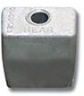 J/E Gearcase Anode 40Hp & Up (Zinc)