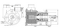 Perkins / Nanni Raw Water Pump (Johnson 10-24386-01)