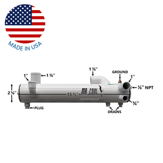 Onan Heat Exchanger MDKAD, MDKAE, MDKBE, MDKBP (A-C)