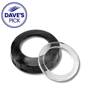Sea Water Strainer Cap Kit - Outer cap made of anodised aluminium