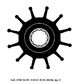Impeller Jabsco 17935-0003 Johnson 09-819B-9 Nitrile