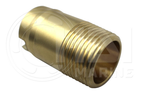 Yanmar GM2 Bronze Threaded Hose Barb 1" OD
