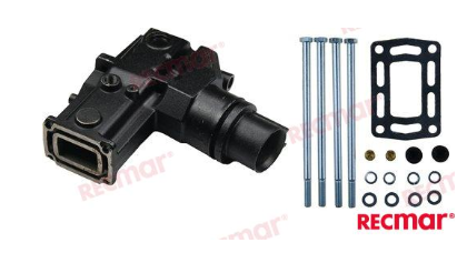 OMC / Volvo Exhaust Elbow  11 Inch (built in Spacer)