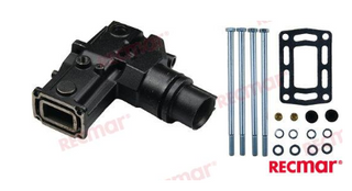 OMC / Volvo Exhaust Elbow  11 Inch (built in Spacer)