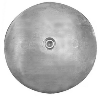 Zinc Rudder Anode 2 1/2" Pair