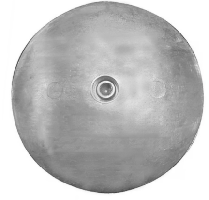 Zinc Rudder Anode 3 3/4" Pair