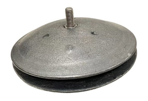 Zinc Rudder Anode 5" Pair