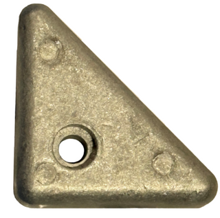 Volvo Penta Transom Aluminum Anode DP290 Triangular Drive (Without the Bolt)