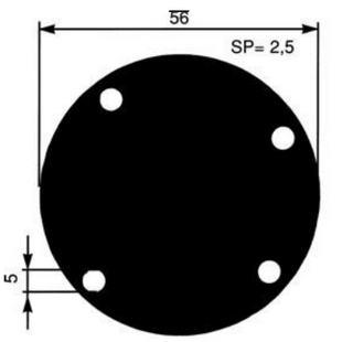 Cover (Johnson 01-431239 Jabsco 29305) F35