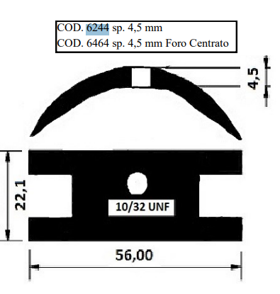 Cam - ( Sherwood SW 18663) 4.5mm Cam