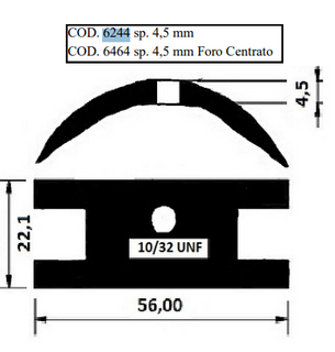 Cam - ( Sherwood SW 18663) 4.5mm Cam