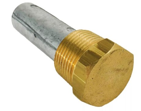 Engine Anode Complete (Brass Plug 3/4 x 3/4 x 2)