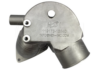 Yanmar 4LH-TE / 4LH-THE Exhaust Mixing elbow 3.5" Outlet