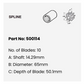 Impeller Jabsco 17937-0001