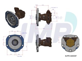Detroit Water Pump - 253, 353, 453, 471, 671
