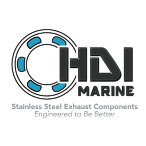 Marine Silicone Exhaust Hose High Temp 6mm Wall, 2" ID X 1M (-53 to 176C)