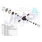 Fischer Panda Raw Water Pump 6000 -10000 Johnson FB4-9