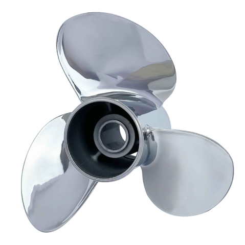 13" X 17" RH Stainless 4-Blade Propeller Interchangeable Hub