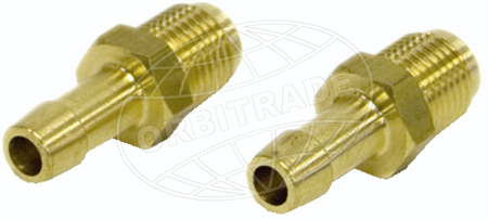 Volvo CAV Fuel Filter Hose Tail 1/2 UNF X 3/8 (Pair)