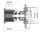 Perkins / Cat / Saber Raw Water Pump (Jabsco 29640-1101)