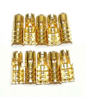 Plug Wire Terminal  Brass (10 Pack)